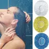 Home Waterproof shower cap swimming hats hotel elastic shower cap Hair cover products Bath products Bath s different colors Hot ► Photo 2/6