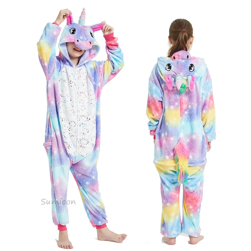 Animal Kigurumi Pajamas Children's Sleepwear Homewear Cosplay Costume Nightwear Pijamas Unicorn Overalls Onesie Kids Jumpsuit Animal Kigurumi Pajamas Children's Sleepwear Homewear Cosplay Costume Nightwear Pijamas Unicorn Overalls Onesie Kids Jumpsuit