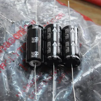 

2PCS Free Shipping Japan Axial 100uF 200V Silver Word 300B Fever Tube Cathode Capacitor GX 105° 160V