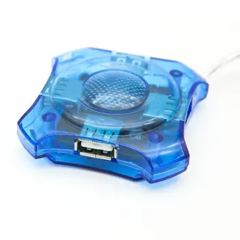 

For PC Laptop USB Hub 4 Ports USB Data Transmission Sync Portable Hub Station