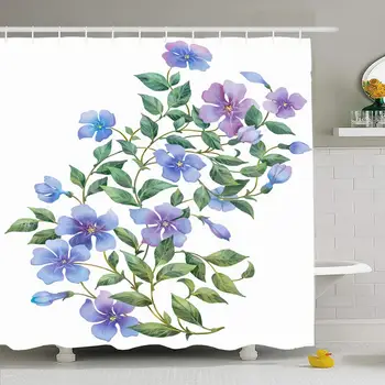 

Shower Curtain Set with Hooks 60x72 Vintage Invitation Beautiful Pattern Front Element Beauty Empire Birthday Fashion Greeting