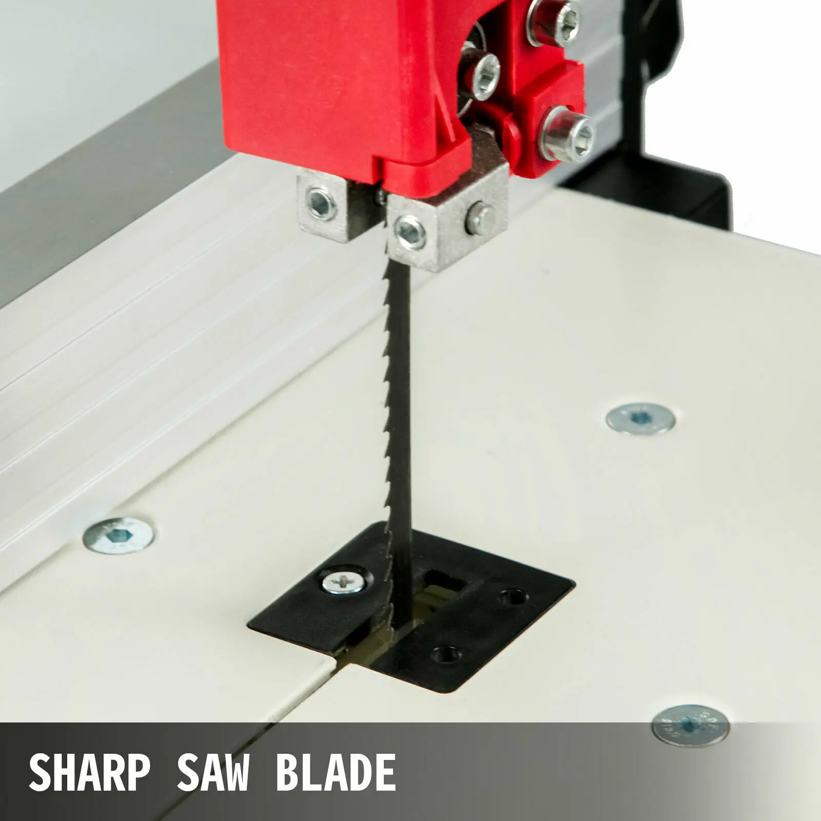 Woodworking Sawing Machine Band Saw Workshop Bench Top Bandsaw 200mm Cutting Wood 350W DIY Table Blade