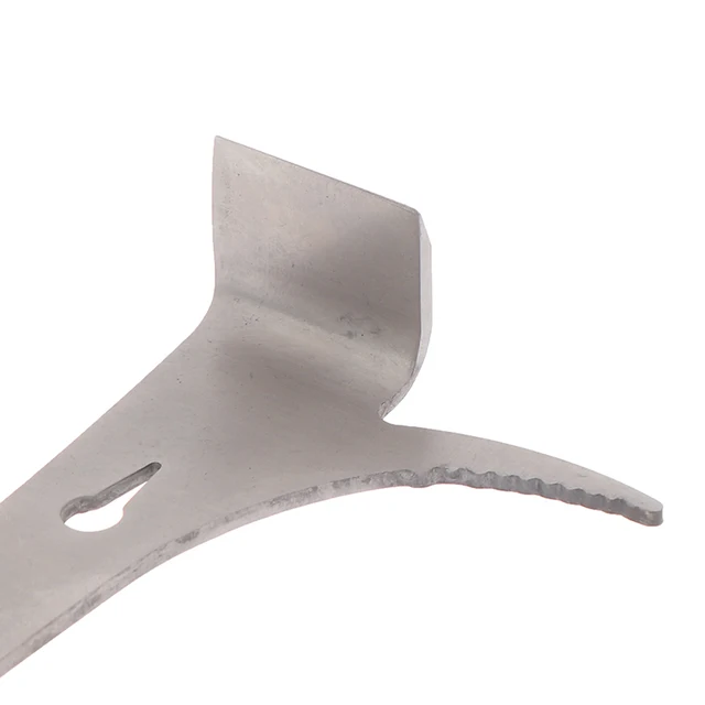 Többfunkciós Méh Szerszámok Rozsdamentes Acél Hüvelykujj Típusú Méhkés Kaptár Kaparó Méhész Méhkaparó Vágás 1Db - Image 3