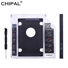 CHIPAL Универсальный интерфейс SATA 3,0 светодиодный 2nd HDD Caddy 9,5 мм 12,7 мм для 2,5 "2 ТБ SSD чехол жесткий диск для ноутбука CD-ROM DVD-ROM CHIPAL Универсальный интерфейс SATA 3,0 светодиодный 2nd HDD Caddy 9,5 мм 12,7 мм для 2,5 "2 ТБ SSD чехол жесткий диск для ноутбука CD-ROM DVD-ROM