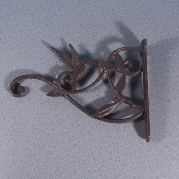 

1Pc Iron Art Hook Wall Mounted Screw Install Hook Rack Hanging Basket Bracket Flowerpot Hook Garden Supplies for Gardening Indoo