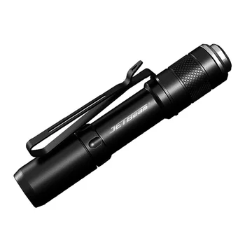 

JETBeam SE-A01 XPG3 130 Lumen Tactical EDC Flashlight AAA Mini Torch Pocket Light Helmat Clip Headlight for Fishing Camping Lamp