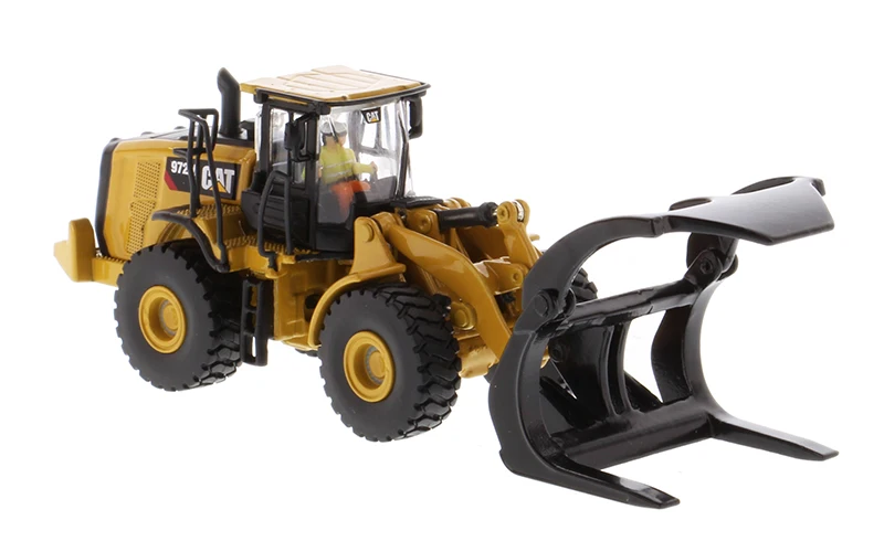 DM 85950 1: 87 Cat 972M колесный погрузчик с бревенчатой вилкой
