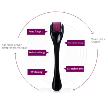 

DRS 540 derma roller micro needles titanium microneedle mezoroller machine for skin care and body treatment