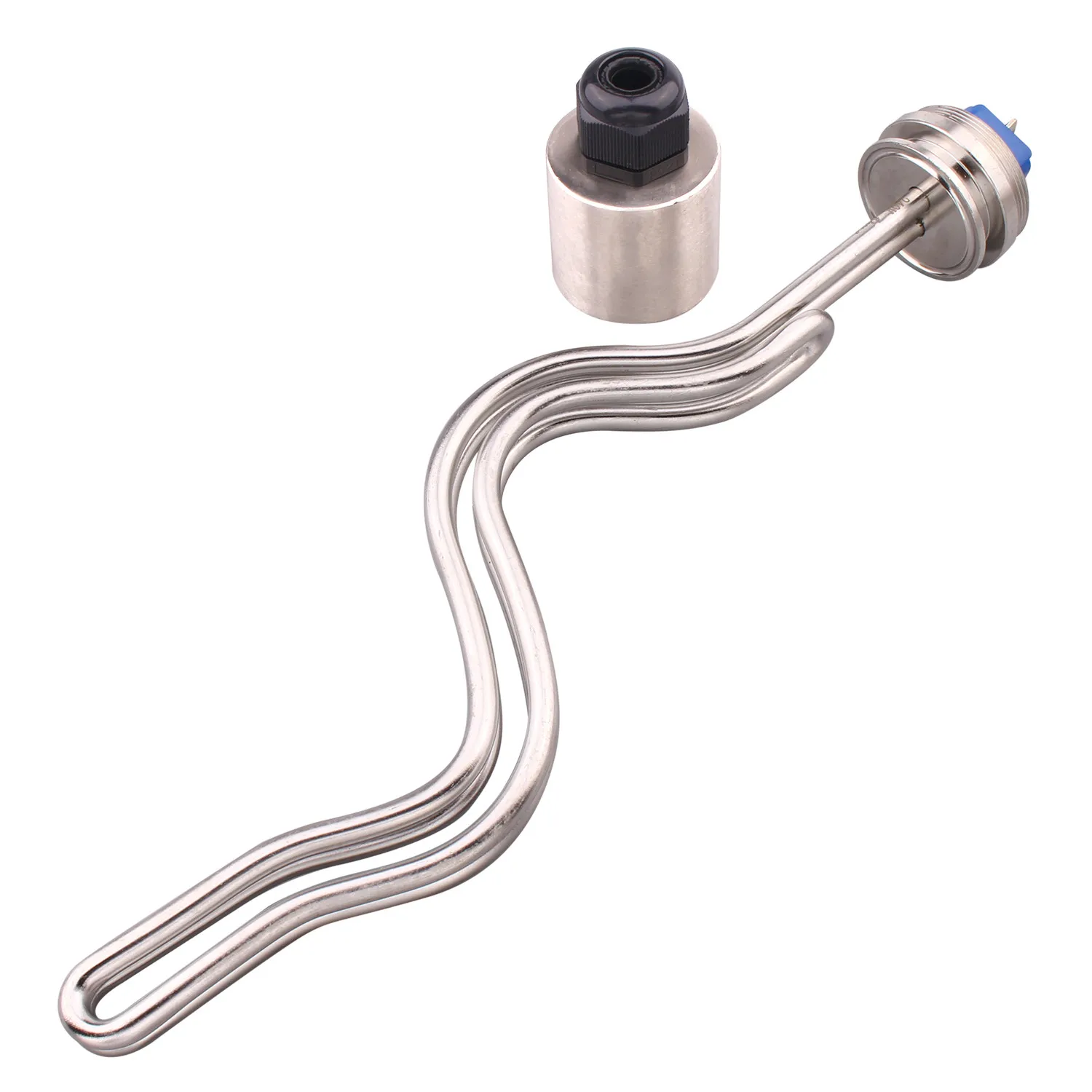 Dernord-ripple tipo Brewing Heater Elemento de Aquecimento Elétrico Sus304 1.5 Tri-clamp od 50.5 mm 240v 4.5kw 5.5kw 6.5kw