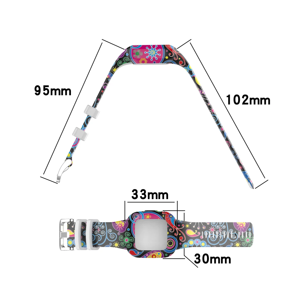 Children's Soft Silicone Smart Watch Band - Comfortable Wristband Strap for Active Lifestyles