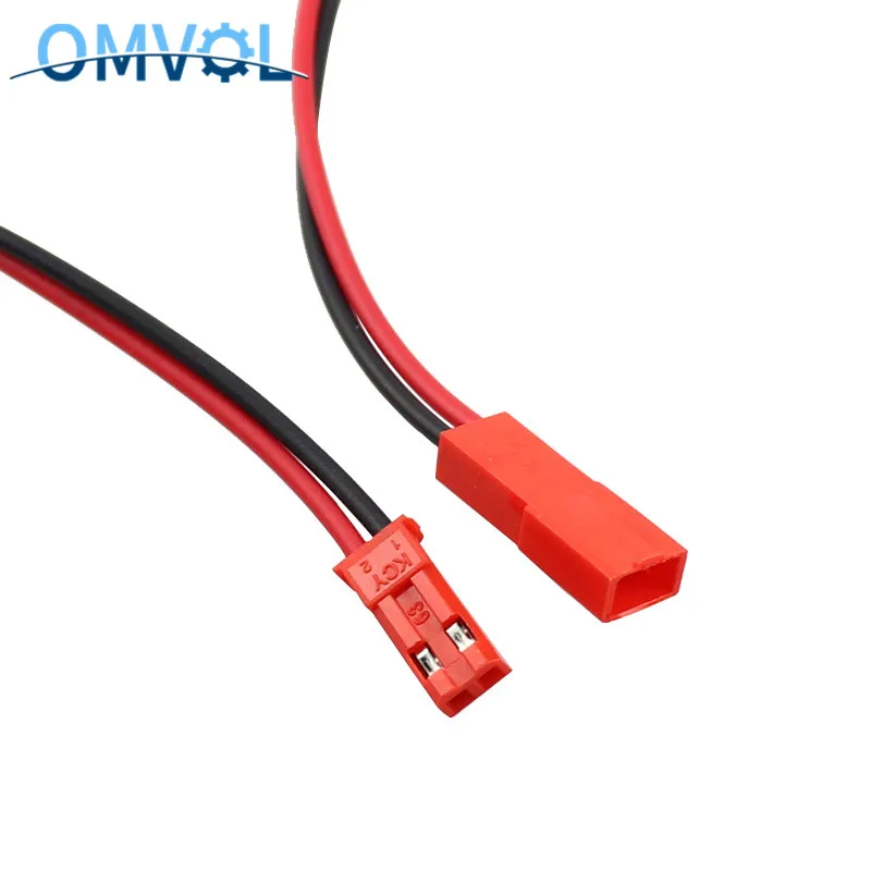 100/300 мм 2 контактный разъем JST штекер/гнездо для RC BEC батарея вертолет DIY FPV Дрон