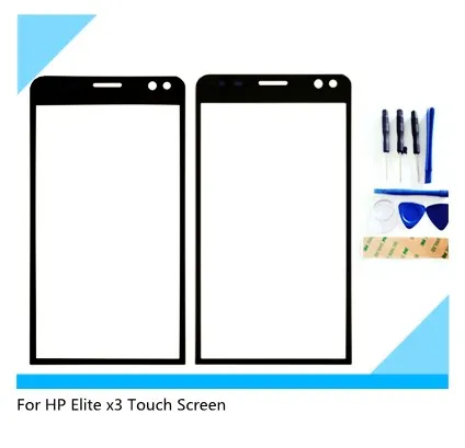 Запасные части для сенсорного экрана HP Elite x3|touch screen glass|replacement touch screentouch |