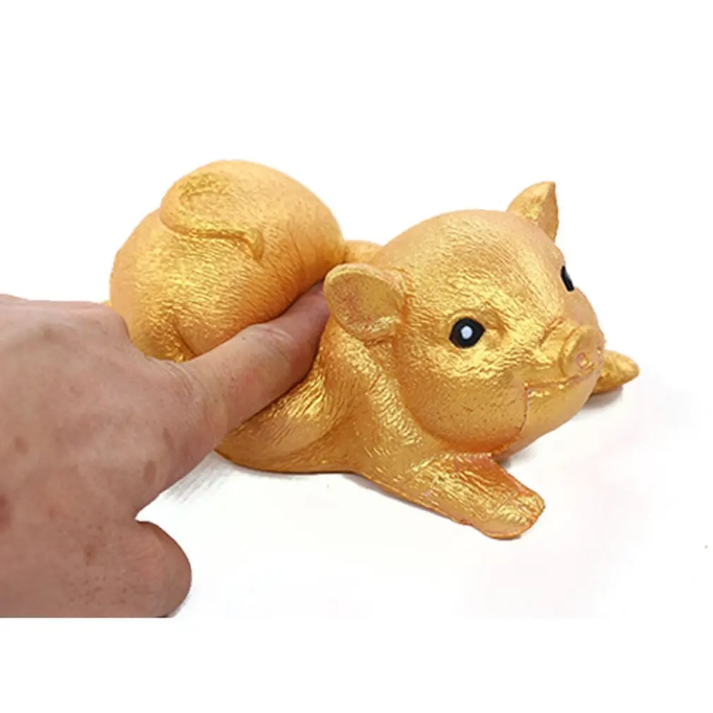 Мягкая сжимающая декомпрессионная игрушка медленный отскок декомпрессионное отверстие Студенческая декомпрессия милая игрушка Моделирование свинья игрушки