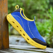 Водонепроницаемая спортивная обувь для мужчин; Летние удобные уличные Прогулочные кроссовки; быстросохнущая спортивная обувь; Легкие мужские кроссовки