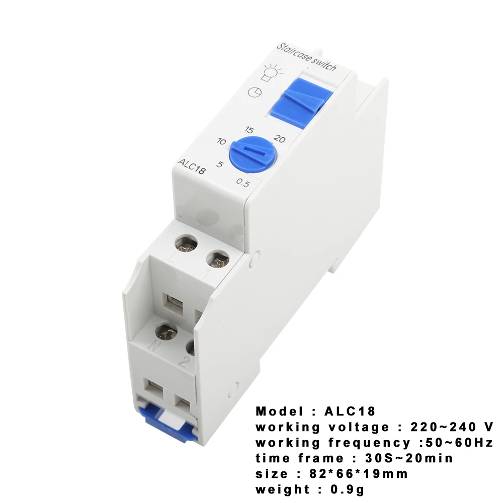 ライトタイマー付きdinレールタイマー Ac 2v Ac 16a 廊下照明に使用 Switch Knob Switch Nightswitch Capacitor Aliexpress