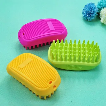 

HEYPET Pet Bath Brush Rubber Comb Hair Removal Brush Pet Dog Cat Grooming Cleaning Glove Massage Pet Hair Care Tool