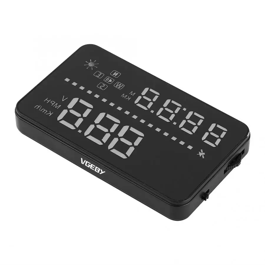 VGEBY 3," Автомобильный коллиматорный Дисплей A3 HUD OBD2 Интерфейс Plug& Play автомобиля Скорость Предупреждение Системы Фирменная Новинка авто аксессуары