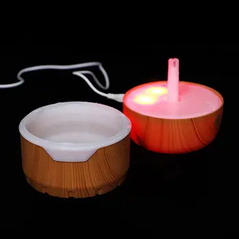 

300ML Home Office USB Air Humidifier Ultrasonic Essential Oil Diffuser Water Mist Maker Wood Grain Electric Aroma Diffuser M7DF