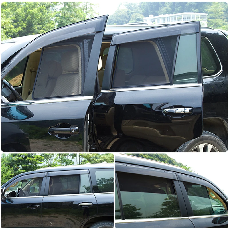 Магнитный солнцезащитный козырек для Toyota Land Cruiser LC200 2008 ~ 2018 | Автомобили и