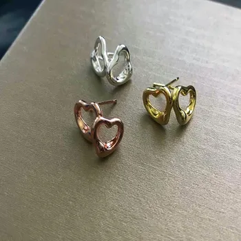 

Ms s925 pure silver 1:1 classic love fashion stud earrings