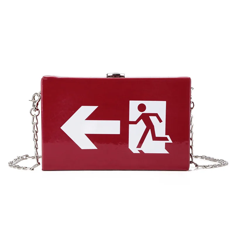 

2019 Fashion New Style Korean-style Printed Pu Stereotypes Square Sling Bag Safe Export Chain Shoulder Bag Oblique Bag WOMEN'S B