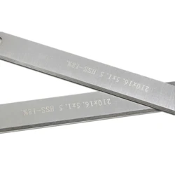 FOXBC – lames de raboteuse HSS 210mm, 210x16.5x1.5mm, pour ATIKA ADH 204 TYP2, couteau de raboteuse 8 pouces, pièces d'outils pour le travail du bois, 2 pièces 