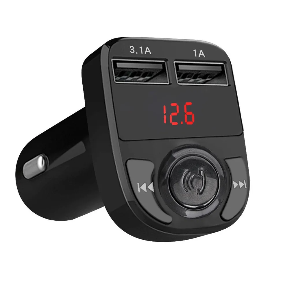 Автомобильное зарядное устройство А Bluetooth FM трансмиттер MP3 плееры модулятор