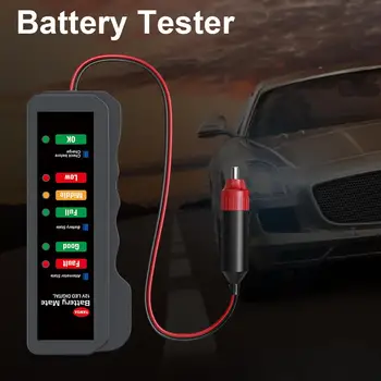 

Universal 12V Car Battery Tester 6-digit LED Display Automotive Load Digital Analyzer Alternator Diagnostic Tool