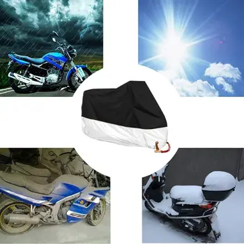 

New Motorcycle Rain Cover Snow Outdoor Dustproof Indoor Motor Bike Wear Resistant Outdoor Prevention Scooter Care qyh
