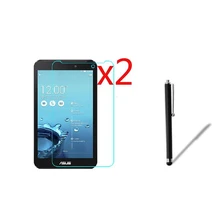 3в1 2x прозрачная защитная пленка для ЖК-экрана Защитная пленка+ 1x Стилус для ASUS Fonepad 7 FE171MG FE171 " планшет