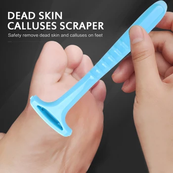 

Blue Foot Grinder Multi-function Massage Dead Skin Calluses Foot Hair Remover Exfoliating Pedicure Feet Care Tools Foot Rasp