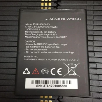 

3.8V 2000mAh EU415367ARV 1ICP5/53/71 AC50FNEV216GB For ARCHOS 50F battery with phone stander for gift