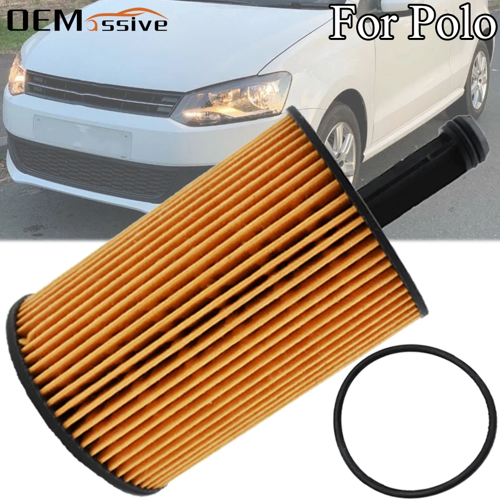 Öl Filter Für Vw Polo 6R 9N 2005 2006 2007 2008 2009 2010 2011 2012 2013 2014 2015 2016 1198Ccm 1422Ccm 1896Ccm 1,2 1,4 1,9 Tdi
