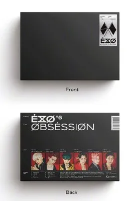 [MYKPOP]~ Официальный~ EXO 6-й альбом [OBSESSION] набор CD, коллекция фанатов KPOP-SA19120806 - Цвет: E-EXO ver