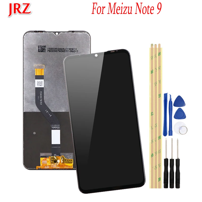

For Meizu Note 9 LCD Display and Touch Screen 6.2 inch Screen Digitizer Assembly Replacement With Tools For Meizu Note 9