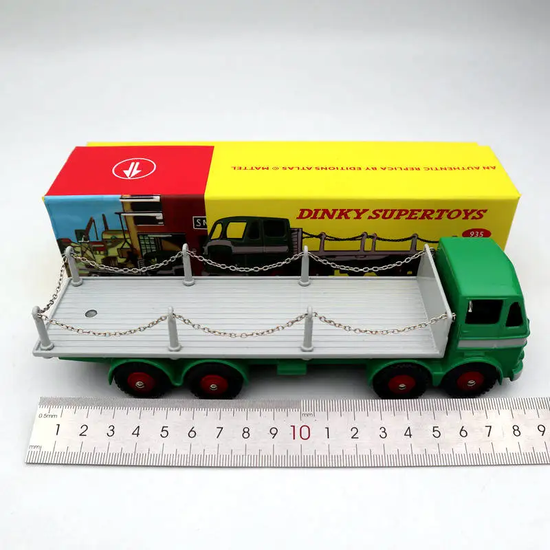 Атласские игрушки Dinky 935 Leyland осьминог Плоская тележка с цепочками коллекция