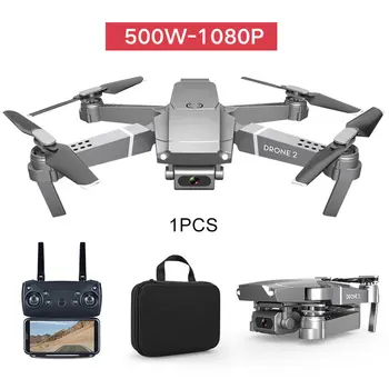 

New E68 WIFI FPV Mini Drone With Wide Angle HD 4K 1080P Camera Height Hold Mode RC Foldable Quadcopter Dron Gift