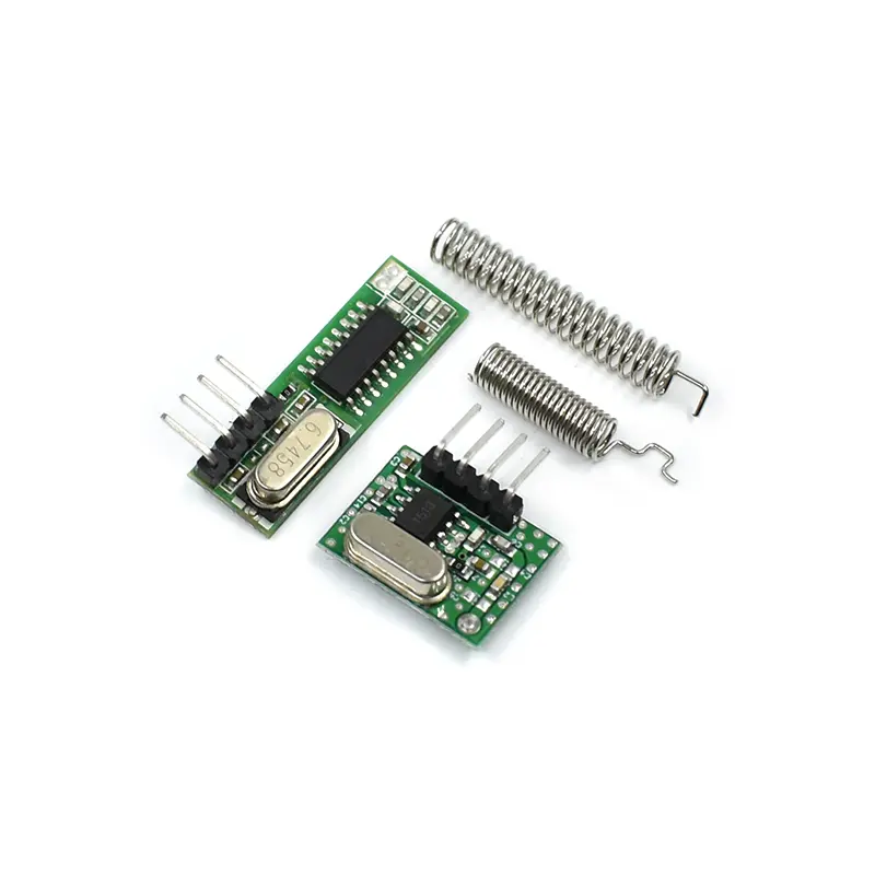 433 Mhz Superheterodyne RF Receiver and Transmitter Module 433Mhz Remote controls For Arduino uno Wireless module Diy Kits image 2