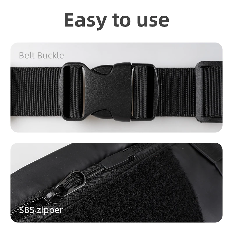 Mark Ryden 2021 Men Waist Bag Multi-function Sports Pouch Belt Bag Light Weight Chest Bag Travelling Mobile Phone Bag
