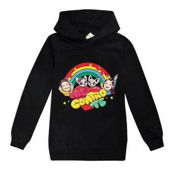 

New Listing Lovly Kids Sweatshirts Hoodie Baby Girls Clothes Me Contro Te Cartoon Long Sleeve Boys Hoodies Clothes Winter Unisex