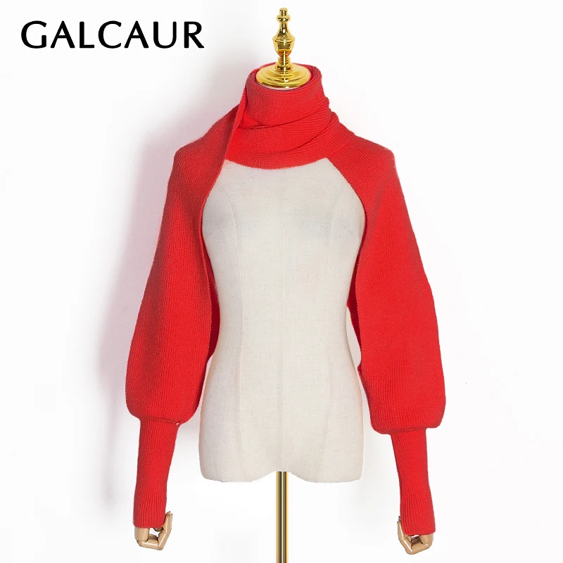 galcaur-однотонный-шарф-для-женщин-корейский-теплый-модный-лоскутный-Женский-Повседневный-Шарф-с-длинным-рукавом-Модный-Новый-2021