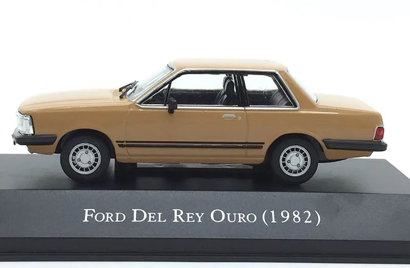 1/43 10 см Ford Del Rey Ouro 1982 Классическая коллекция игрушечные машины сплав металлическая модель эвакуатора литья автомобиля игрушки