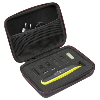 

Hard Case for Philips Norelco Oneblade QP2520 QP2530 QP2620 QP2630 Travel Protective Cover Stylish Print Storage Bag (only case)