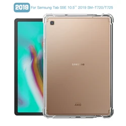 Durable Transparent Shockproof TPU Silicon Tablet Cover (Tab S5e 10.5 2019)
