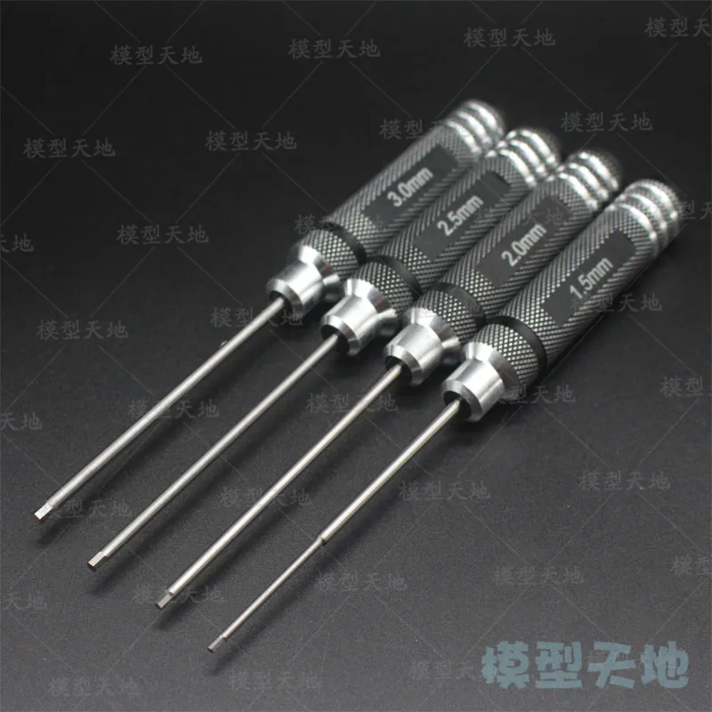 Metal Hex Key Screw Driver Tool Kit 1.5mm 2.0mm 2.5mm 3.0mm HSP 80107 For 1/10 RC Car 94123 94122 94111