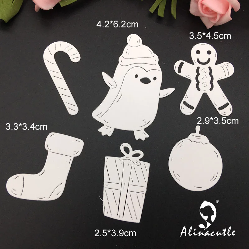 

Die Cut Metal Cutting Die Christmas sock stick Scrapbooking Paper craft album Handmade Card Stencil Cutter Punch art cutter