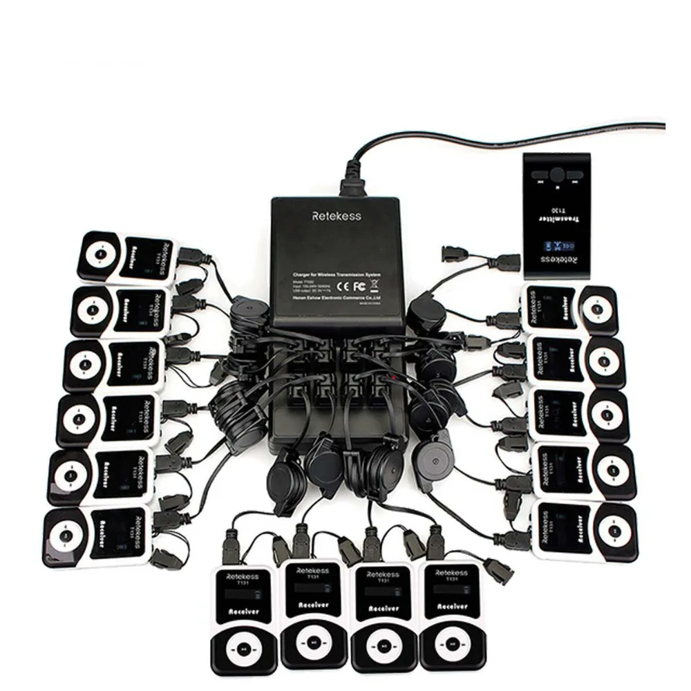 

Wireless Tour Guide System Audio Microphone Language Translation System For Worship Silent Conference Museum Guiding