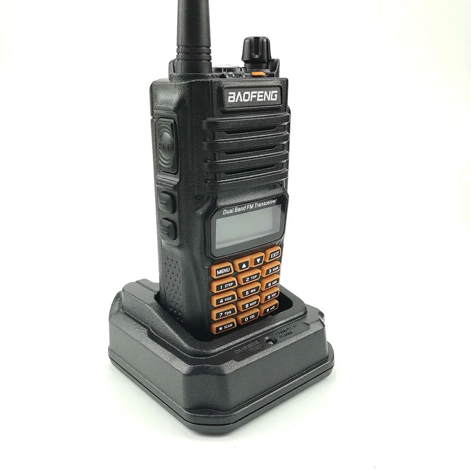 2 шт. Baofeng UV-9R Plus 8 Вт 2800 мАч портативная рация UHF VHF радиостанция IP67 водонепроницаемая Baofeng UV 9R рация