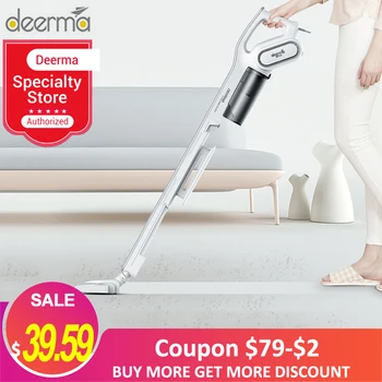

Deerma DX700 Handheld Vacuum Cleaner Household Silent Vacuum Cleaner 15 KPa Strong Suction Dust Collector Home Aspirator