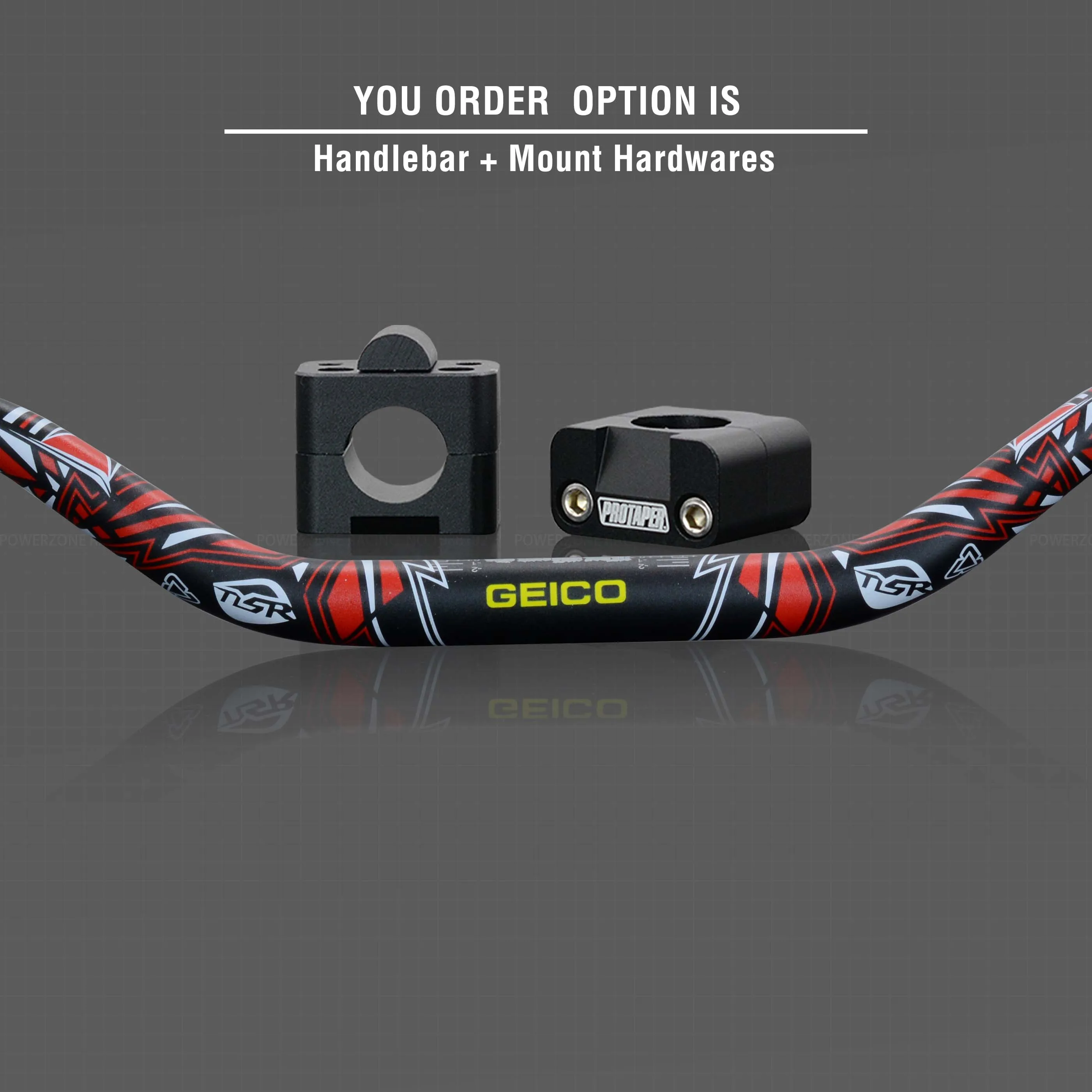 Black Combo2 Руль для Pro Taper Pack Bar 1-1/" Классическая дверная ручка барные Колодки Ручки Pit Pro Racing Dirt Pit Bike мотоцикл с адаптер cnc - Цвет: Black Combo2